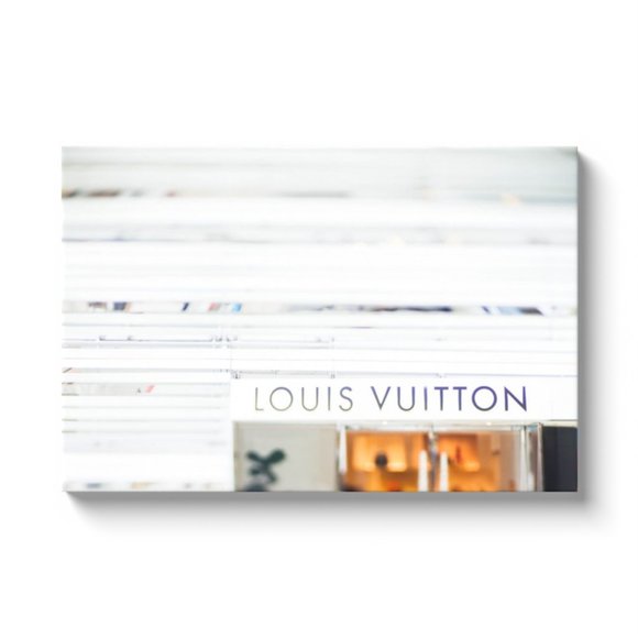 20 x 30 Photography Canvas Beverly Hills Rodeo Drive Louis Vuitton